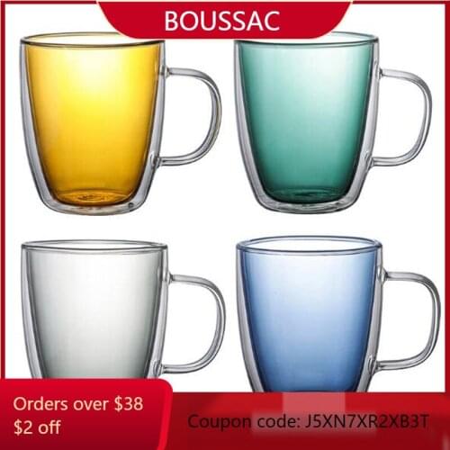BOUSSAC Double Wall Mugs China