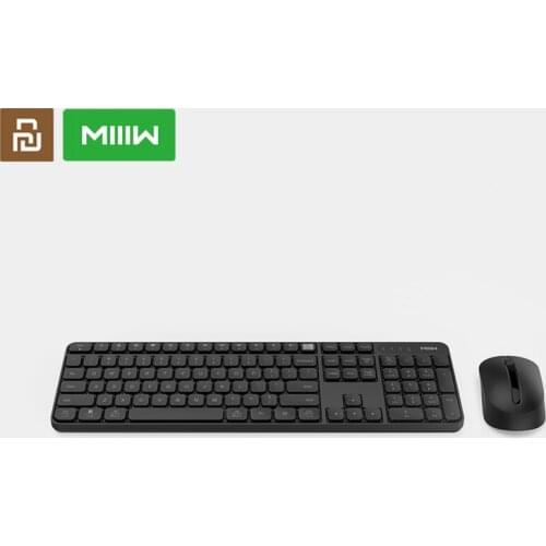 Youpin miiiw wireless office mouse and keyboard set Windows/MAC One-button switching Easy to use light business simple design