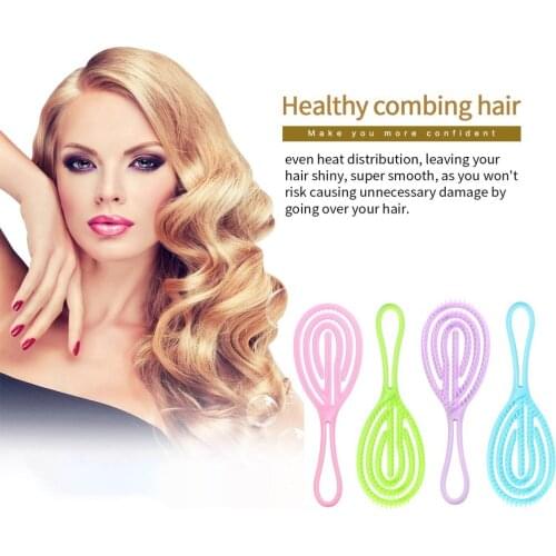 Detangler Hair Brush Hair Comb Scalp Massage Hair Brush Wet Curly Detangle Comb Detangling Hairbrush