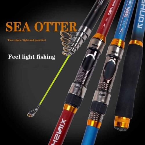 Fishing rod fishing rod throwing 2.1 meters long 3.6 meters throwing sea otter cross-border fishing gear metal plug