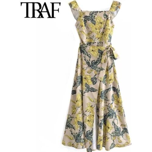 Летние платья с запахом TRAF China At AliExpress