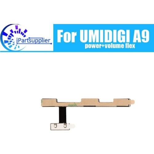 UMIDIGI A9 Side Button Flex Cable 100% Original Power + Volume button Flex Cable repair parts for UMIDIGI A9