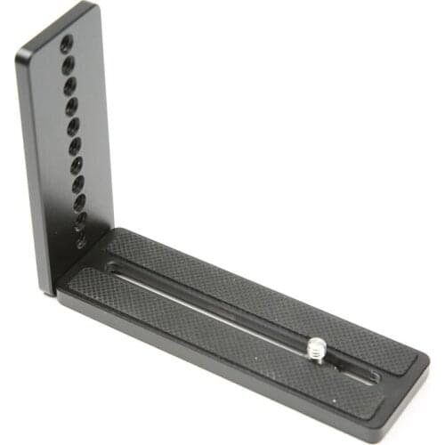 Puluz Universal Aluminum alloy Vertical Shoot Quick Release L Plate Bracket Base Holder For Canon Nikon Sony DSLR Accessories