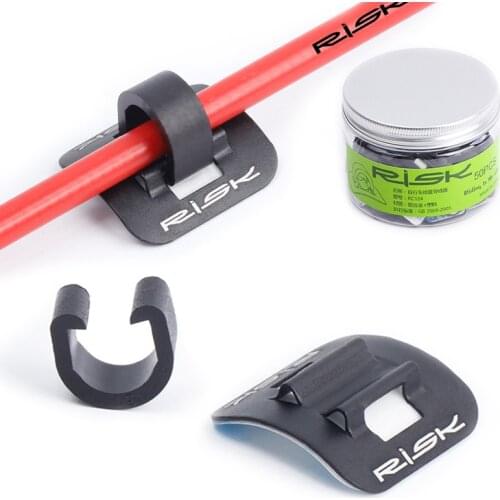 Bicycle Cables Housing Frame MTB Bike Parts Oil Tube Fixed Clips Shift Brake Guide Cable U Buckle Housing Hose Tube Fixed Clamp