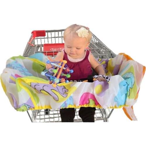Shopping Cart Cover Protection Baby Kid Dining Chair Seat bag Infant Chair Cart Seat Cover Reusable Tote Children Carriage Cover
