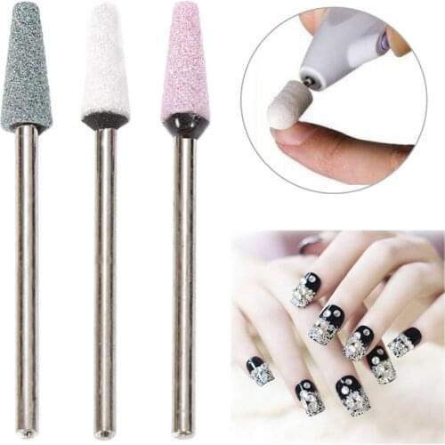 1pcs Nail Drill Bits Silicone Grinder for Nail Polish Rotary Burr Cuticle Cutter for Manicure Electric Accessories Tools