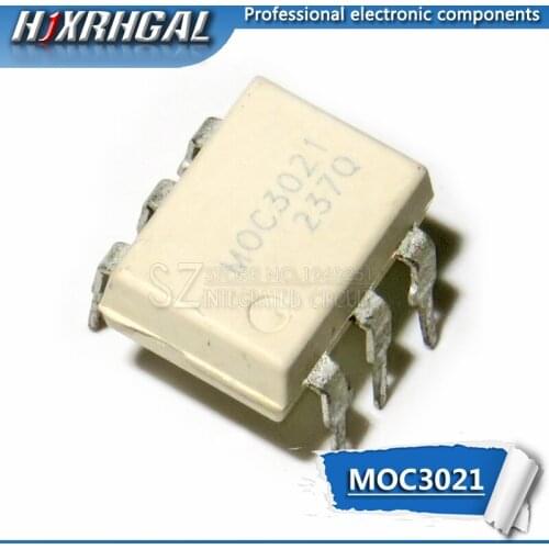 1PCS MOC3021 DIP-6 optocoupler 3021 MOC3021M new original