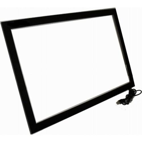 4 points 42" Infrared multi touch screen frame with competitive price, driver free, plug and play