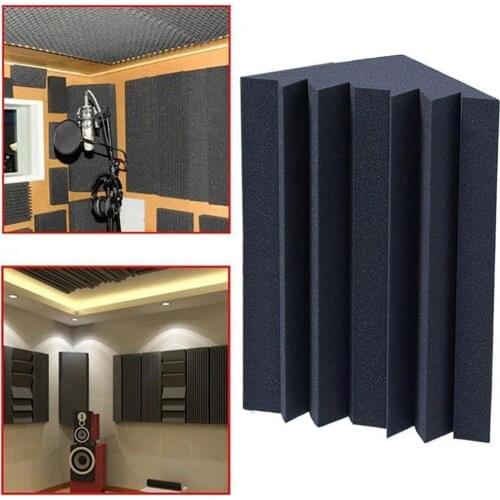 50% Dropshipping Soundproofing Foam Acoustic Bass Trap Corner Absorbers for Meeting Studio Room