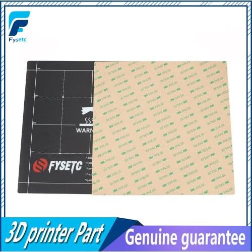 9.2x9.2'' Magnetic Heatbed Build Surface Plate Sheet 235x235mm 2 in 1 with 3M for Enter-3 Prusa i3 MK3 Anet