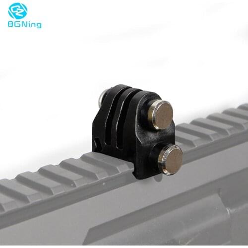 Hunting Shot Accessories 20mm Picatinny Rail Mount Airsoft Gun Adapter Rifle Laser for GoPro EKEN OSMO Action Hunting Camera