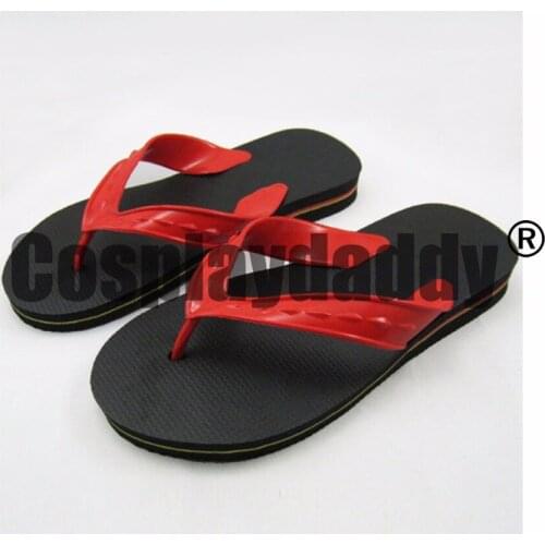 OW Summer Games Lifeguard Skin Jesse McCree McCree Cosplay Shoes Flip Flop S008
