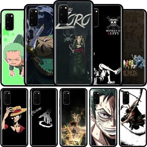 Anime One Piece Phone Case for Samsung Galaxy S21 S20 FE Note 20 S30 Ultra S10 10 Lite S8 S9 Plus S10e TPU Cover Shell