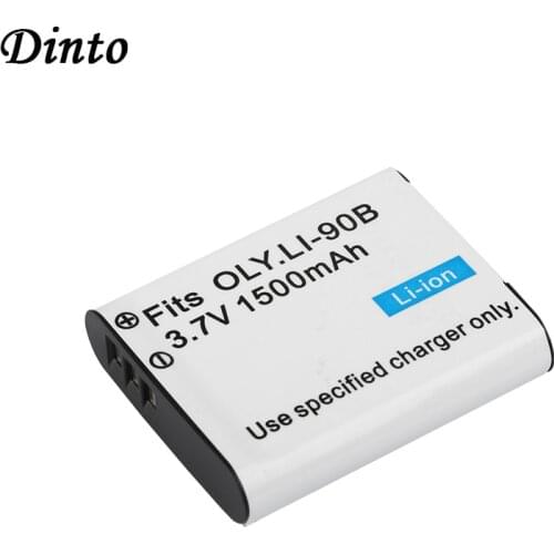 Dinto 1pc 1500mAh Li-90B Li90B Li 90B Li-92B Li92B Li 92B Camera Battery Pack for Olympus TG-1iHS TG-1 iHS TG-2 TG-3 TG-4