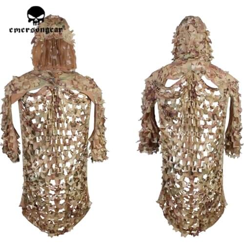 Emersongear Emerson Tactical Combat Hunting Assault Ghillie Suit Lightweight Secretive Sniper Clothing Camouflage Concealment