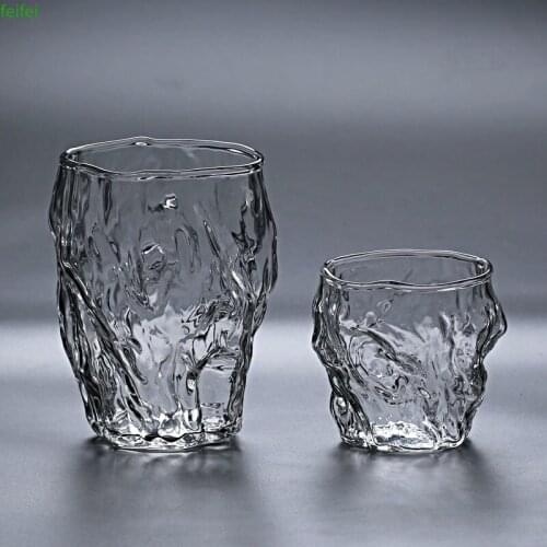 Personality living room home transparent hammer eyeglasses glass office tea cup bar men and women cup