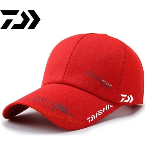 Daiwa Fishing Sun Hat 2021 Summer Outdoor Men and Women Mountaineering Embroidery Quick-drying Hat Sports Baseball Cap