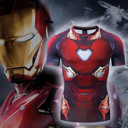 Compression Shirt Men Gym Clothing Sports short sleeve Quick Dry Sportwear Male Fitness Bodybuilding Tees workout Muscle Tops