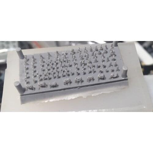 Scale 1/700 resin figures set Germany navy crews 110pcs/bag