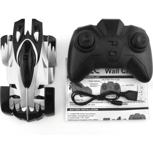 Mini Wall Celling Glass Climbing RC Infrared Remote Control Car Toys Kids Drift Electric Toy Wall Climbing RC Vehicle Stunt Car