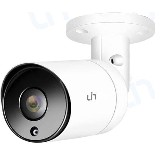 UIN 8MP IP Camera Outdoor H.265 Onvif Bullet CCTV Camera Night Vision IR POE Video Built-in Mic Surveillance Camera IPC-D880W-S
