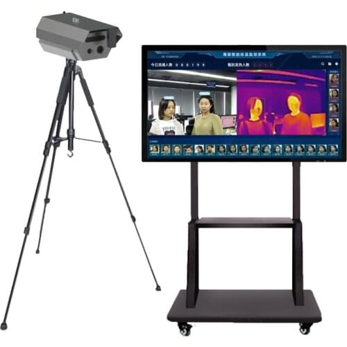 Thermal camera 1080P intelligent fever detection alarm temperature recognition camera human body temperature detection camera