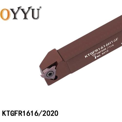 KTGFR KTGFR1616H16 1616H16 KTGFR2020 Cylindrical Lathe Cutter Bar High Hardness CNC Turning Tool Holder Machine Tool Knife Bar