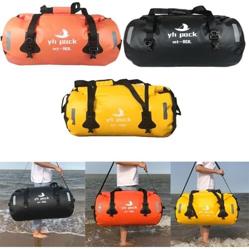 Waterproof Large Capacity Storage Bag Motorcycle Cycling Hiking Bag for Rafting Canoe Boating Trekking Swimming Travel Bag