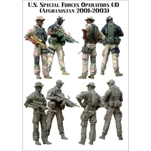 1/35 model kit resin kit US special forces in Afghanistan