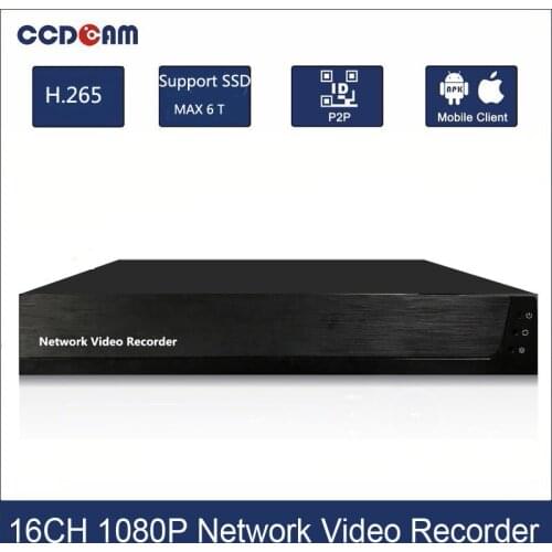 1080P NVR CH 16 For CCTV Network Video Recorder Support Onvif Protocal