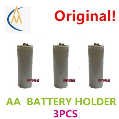 3PCS Brand new 5 space bucket iron lithium phosphate 14500 matched with AA battery barrel No.5 AA
