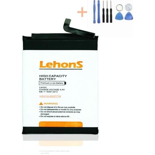 LehonS 1x Phone Battery for Huawei Mate 10 / Pro Mate 10 Lite AL00 L09 L29 TL00 HB436486ECW Replacement Batteries 60g + TOOLS