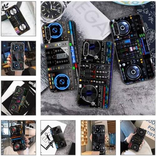 Ddj Dj Music pattern Phone Case For Samsung galaxy A S note 10 7 8 9 20 30 31 40 50 51 70 71 21 s ultra plus