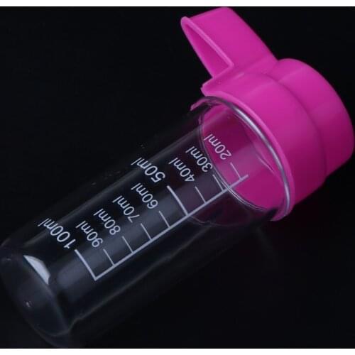 C90D 2 Pcs Bird Feeder and Drinker Set Clear Plastic Seed and Water Dispenser Large Capacity Fits Most Cage Automatic Feeding