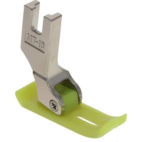 Non-Stick Sewing Machine Foot, MT-18 Extra Thin Precise Presser Foot For Industrial Sigle Needle Sewing Machine
