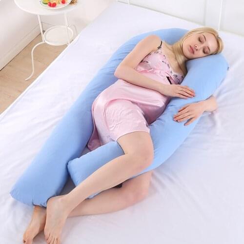 Multifunctional U-shaped Pillow for Pregnant Maternity Sleeping Support Pillows Pregnancy Side Sleeper Bedding Cushion Pad