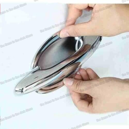 Lsrtw2017 for Skoda Superb Car Door Handle Cover Trims Interior Accessories Carbon Fiber 2013 2014 2015 2016 2017 2018 2019 2020