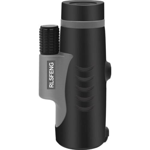 Handheld 10X42 high powerful magnification monocular Telescope BAK4 prism telescope low light night vision hunting HD aim mirror