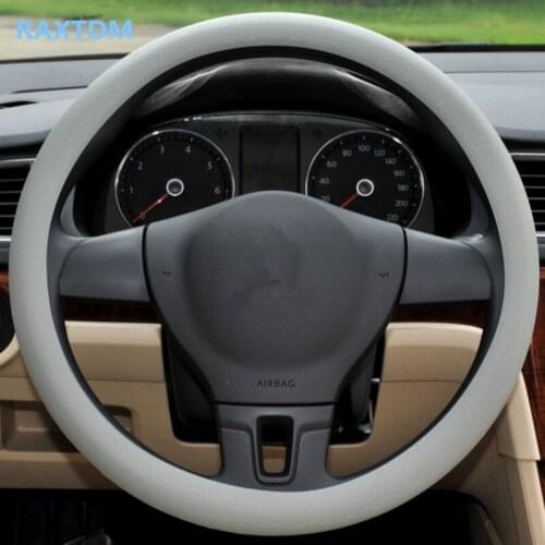 Hot silicone car steering wheel cover For Audi A1 A2 A3 A4 A5 A6 A7 A8 Q2 Q3 Q5 Q7 S3 S4 S5 S6 S7 S8 TT TTS RS3 RS4 RS5 RS6