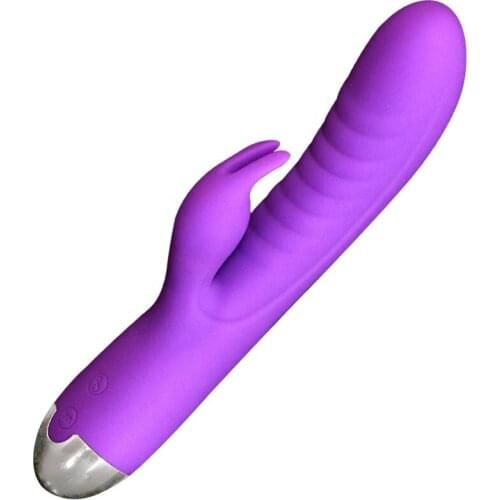 G Spot Rabbit Dildo Vibrator Orgasm Adult Toys USB Charging Powerful Masturbation Sex Toy for Women Waterproof adult Sex product