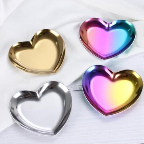 1 Piece Heart-shaped Lovely Wedding Engagement Ring Box For Earrings Necklace Bracelet Jewelry Display Gift Box Holder