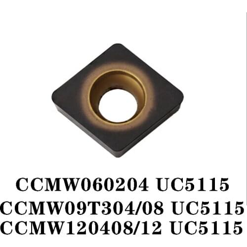 10pcs Original CCMW CCMW060204 UC5115 CCMW09T304 CCMW09T308 CCMW120408 CNC lathe Insertion Machined Blade Efficient And Durable
