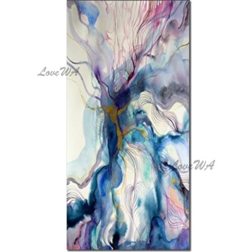 100% Hand-painted Abstract Colorful Design Oil Painting Home Decor Christmas Gift Wall Picture Art For Living Room Decoration