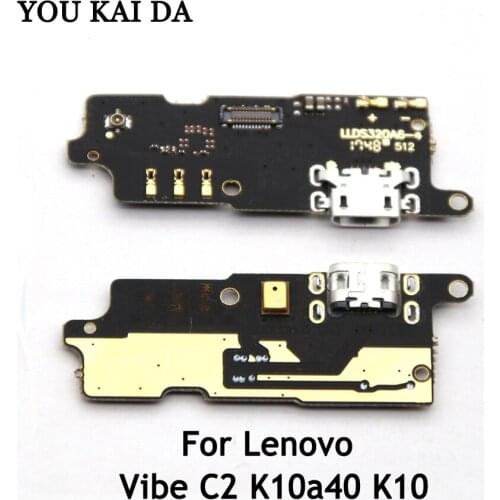 1X For Lenovo Vibe C2 K10a40 K10 USB Charging Dock Charger Charge Connector Port Mic Microphone Board Repair Parts