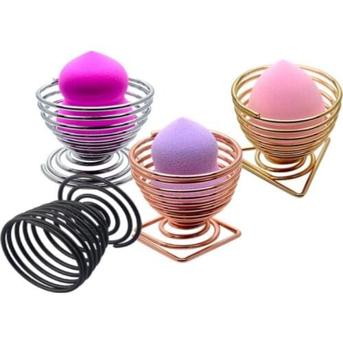 210pcs/lot Small size Makeup Sponge Holders Cosmetic Puff Display Stand Gourd Sponge Egg Drying Holder Bracket Puff Support