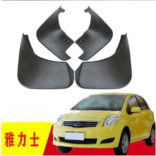 4PCS special for TOYOTA Yaris 2008-2010 AUTO Mudguards car fender Mud Flaps Mudflaps