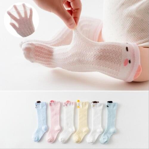 Kids Socks Boy Girls Short Sox Cartoon Cute Design Muti Types Cool Feet Children Knee height Sock Summer Baby Socks