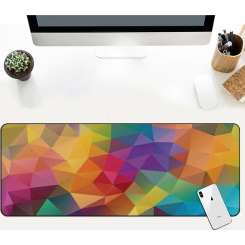 Geometry Mouse Pad Gamer Computer Accessories Game Table Large Rubber Table Pad Mouse Pad desk mat gaming mouse pad