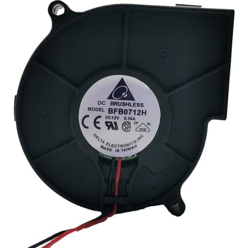 Brand new spot original Delta bfb0712h 7530 12V 0.36A projector blower centrifugal fan second line