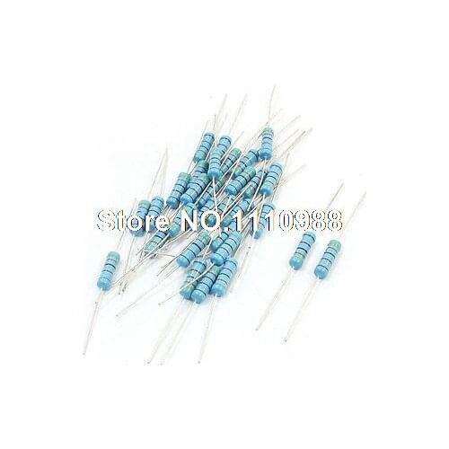 30 Pieces Electronic Component Axial Metal Film Resistor 43k Ohm 2W 1